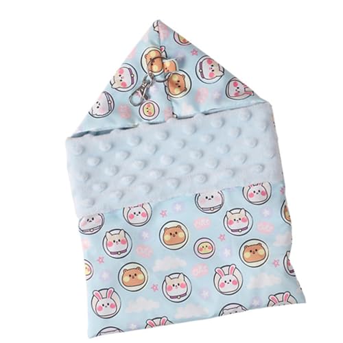 Pet Small Hamster Bed Hideouts Toy Cave Soft Hanging Toy Hideaway