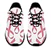 Breast Cancer Awareness Shoes for Women Men Trail Running Casual Fashion Sneakers Slip-on Tennis Shoes