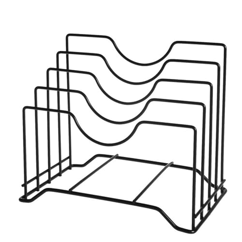 Jenngaoo Estante para Tabla de Cortar, Organizador de Tapa de Olla, Soporte para Estante, Tabla de Cortar de Cocina, Estante de Almacenamiento, Plato Multifuncional, Estante de
