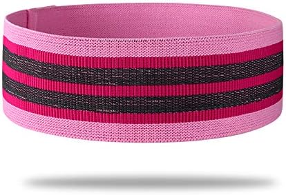 Resistance Loop Bands for Women Legs and Butt Fabric Workout Bands for Fitness, Yoga & Squat Stretching Strength Training Flexbands Non Slip Fabric 3 Pack