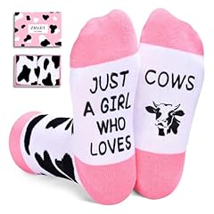 Just Loves Cows White L