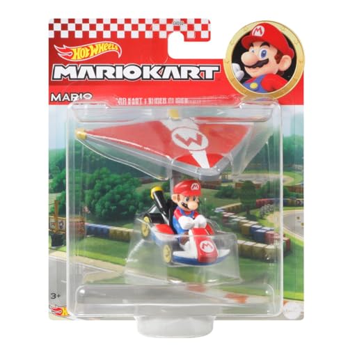 Hot Wheels Bundle 4 Autos Mario Kart Mario Luigi Peach DK miniatura 5