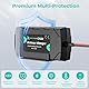 RoyPow LiFePO4 Batterieladegerät, 20A, 14,4V, Erhaltungsladegerät mit Aktivierungsfunktion für Auto, LKW, Motorrad, Rasenmäher, Boot