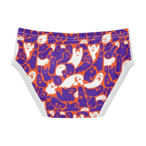 Cotton Little Boys Briefs Soft Halloween Ghosts Toddler Underwear2