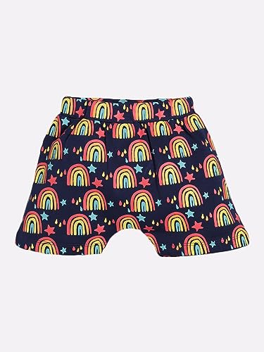 Image of BABY GO Cotton Printed Baby T-Shirt and Shorts Set | Short Sleeve Casual Top and Bottom Clothing Set | Summer Wear Nightwear Outfits for Infants, New Born Baby Boys and Baby Girls