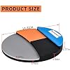 Drum Practice Pad, Drum Pad 12 Inch Silent Practice Pad with 4 Different Playing Surfaces