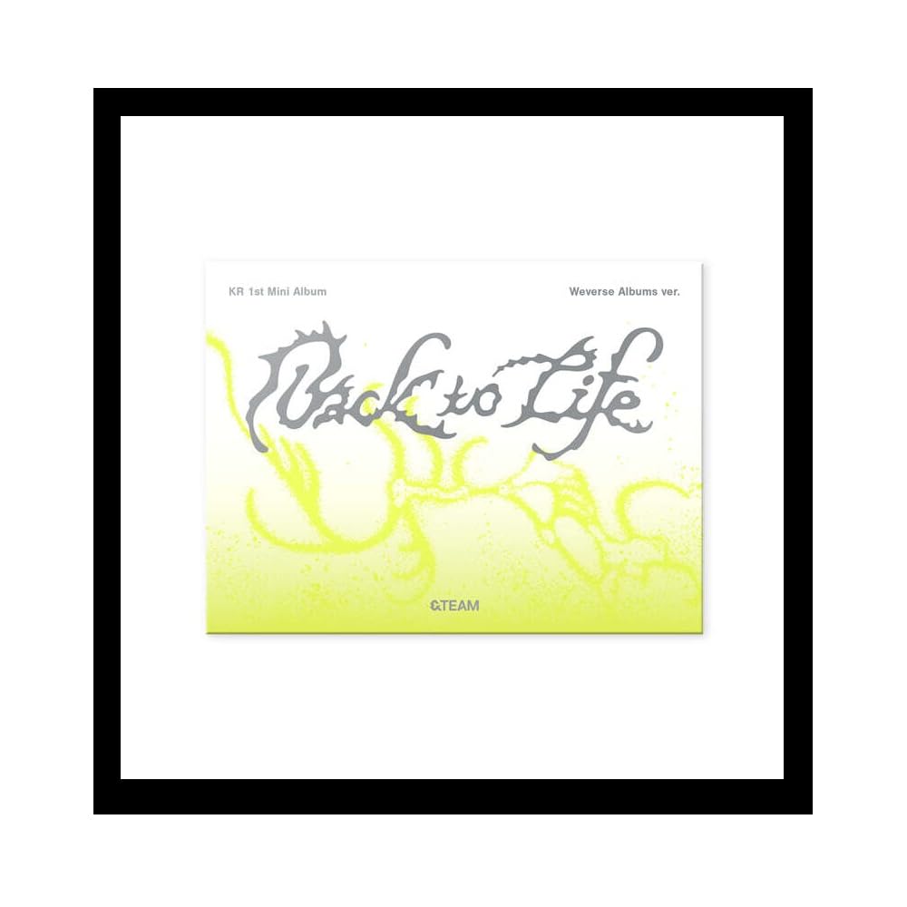 Amazon.com: &Team KR - 1st Mini Album Back to Life Photocard Box