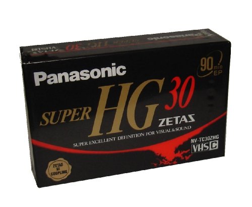 Panasonic VHS-Cテープ ZETAS Super HG 30分 NV-TC30ZHG