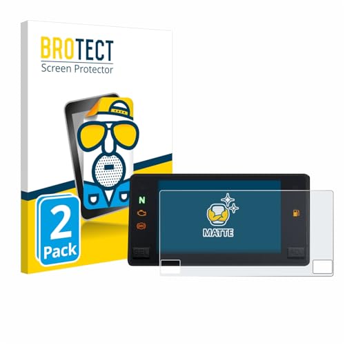 brotect Screen Protector Anti-Glare Compatible with CFMOTO 250SR / 250NK (2 Pack) Screen Protector Matte, Anti-Fingerprint Protection Film