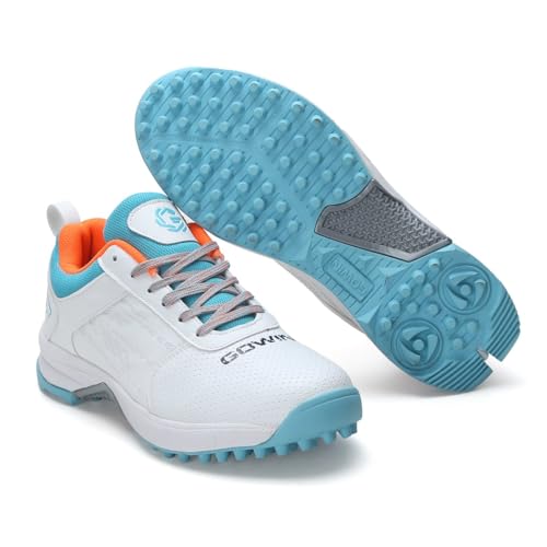 Image of GOWIN Turf Cricket Shoe for Men II Tournament, Training Cricket Sports Shoe for Men II Cricket Shoe for Mans