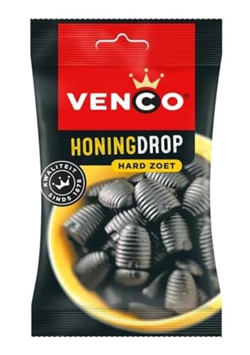 Venco Honing (Honey) Licorice 5.9 Oz (Pack of 4)