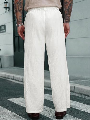 Image of TOPLOT Men's Casual Pant || Trouser for Men || Straight Leg Pant for Man (5267)