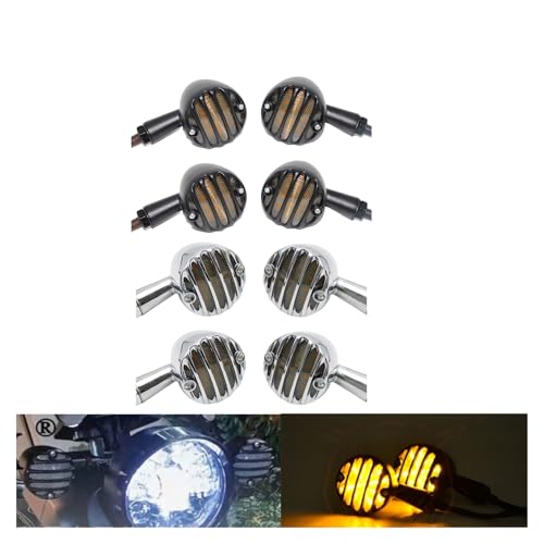 Clignotant de moto universel en aluminium pour finition Sportster - 2