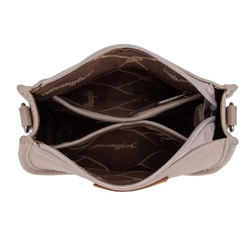 Image of Wrangler Small Crossbody Bag for Women, Mini Shoulder Purse with Adjustable Strap, Vegan Leather Phone Purse