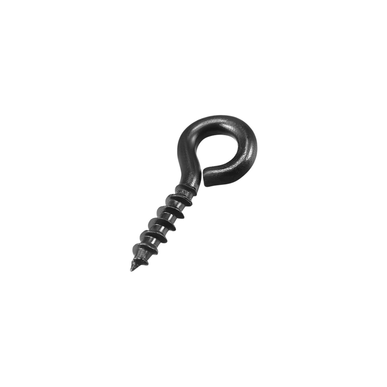 Q-Hanger Lot de 900/2000 crochets à œillet à vis autotaraudeuses à visser Noir 15 x 7 mm 15 x 7 mm