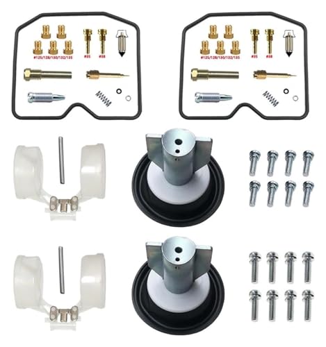 Kit réparation carburateur GPZ 500 pour Kawasaki 1987-2003 avec piston et flotteur