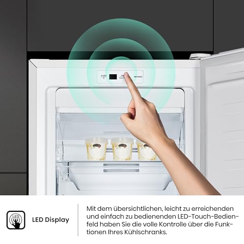 Hisense FV245N4AW2 Gefrierschrank/ TotalNoFrost/ SuperFreeze/ Türalarm/ BigBox/ 169,1 cm/ Gefrierteil 194 l/ 41 dB/ 219 kWh/ Jahr/ Inox-Look, Weiß