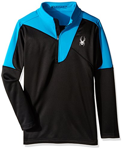 Spyder Boys Charger Therma Stretch T-Neck Shirt