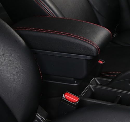 WTIXCRQ Dacia for Duster 2 3 2018 2019 2020 2021 �J�[�A�N�Z�T���[ ���@�\ �A�[�����X�g�{�b�N�X PU �N�b�V���� �C���e���A ���g���t�B�b�g �p�[�c USB �J�[�A�[�����X�g�{�b�N�X(B���b�h���C��)
