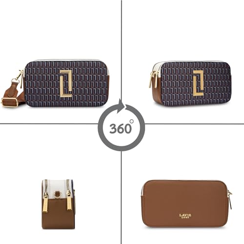 Image of Lavie Luxe Women's Mono Fenny Crossbody Sling Bag | Ladies Purse Handbag | Gift for Women