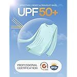 IUGA Rash Guard for Women UPF 50+ SPF UV Protection Long Sleeve Workout Tops with Pockets Dry Fit Hiking Swim Shirt - Image 3