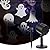 LED Halloween Decoration,Ghost Rotating Projector Yard Stake Lights,Halloween Projector Indoor Outdoor Landscape Night Light for Home Thealter,Ceiling,Room,Patio,Garden,Halloween,Bedroom Decor