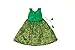 TRADITION INDIA Green Dupion & Brocade Silk Lehenga Choli Set, Sleeveless Kids Ethnic Wear, Pattu Pavadai for 1 to 2 Years