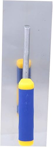 Miniatura 2 de Paleta de enlucido, 11.811 in de acero inoxidable Drywall/Enyesado Acabado Paleta, con mango de plástico, Paleta de hormigón de cemento Albañilería