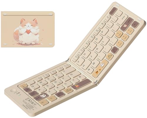 Teclado compacto plegable Z1 contra el espacio insuficiente en viajes para tablet