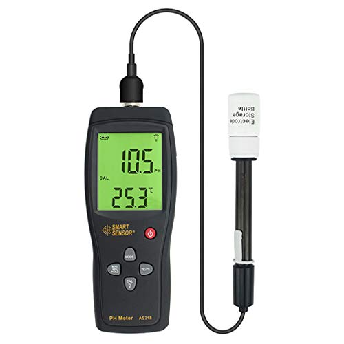 heacker Sensor Inteligente AS218 medidor de pH Digital 0,00~14.00pH Humedad del Suelo medición Instrumento de Agua PH Acidez Tester Cover