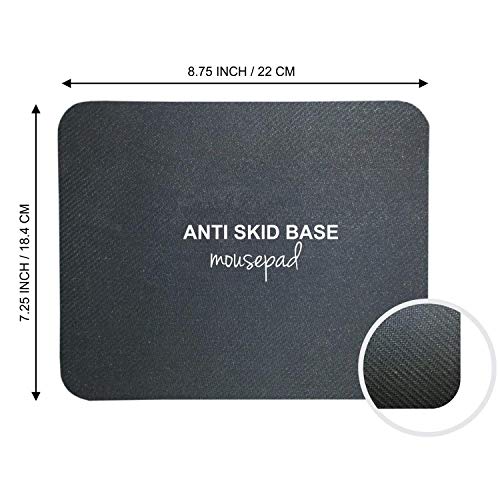 Image of PAPER PLANE DESIGN Mouse Pad Anti Skid for Laptops and Desktop Computers at Home Or Office Design 31 (Multi-6)