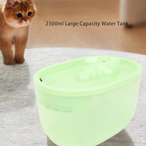 Fuente de Agua Automática para Gatos 2.3L para Mascotas miniatura 7