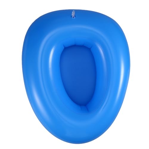 Healeved Sartén Inflable Portátil Lavable con Inflador para Ancianos Postrados en Cama Inflado con Aire para de Úlceras por Y Uso Doméstico