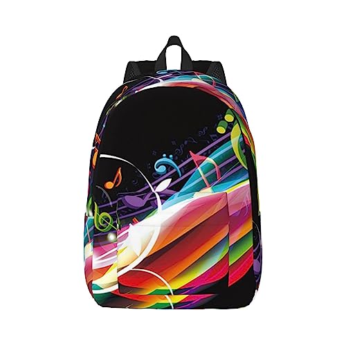 Sac à dos musique colorée Little Red Panda idée cadeau originale pour la rentrée et le voyage