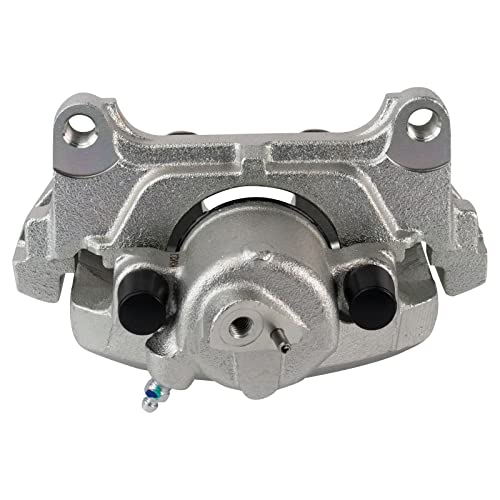 Image of TRQ Front and Rear Brake Caliper Set Zinc Coated Brackets Hardware Compatible with 2012-2013 Volkswagen Beetle 2010-2014 Golf GTI Jetta
