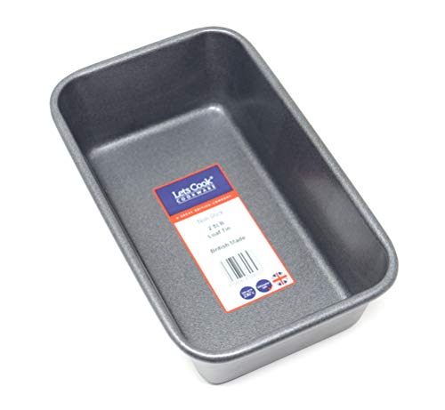 2.5LB Loaf/Cake Tin, British Made with Teflon Select Non Stick by Lets Cook Cookware 1 Gallery Image
