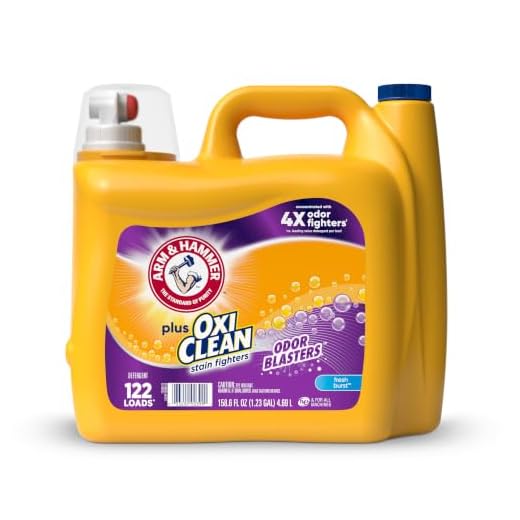 ARM & HAMMER Plus OxiClean with Odor Blasters Liquid Laundry Detergent