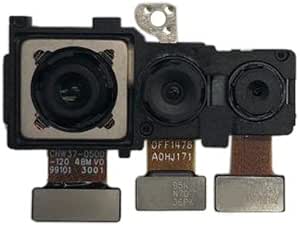 Sostituzione dell'obiettivo della fotocamera per Huawei P30 Lite 48mp batteria porta copertura posteriore alloggiamento con sensore di impronte digitali per Huawei Nova 4e copertura della batteria