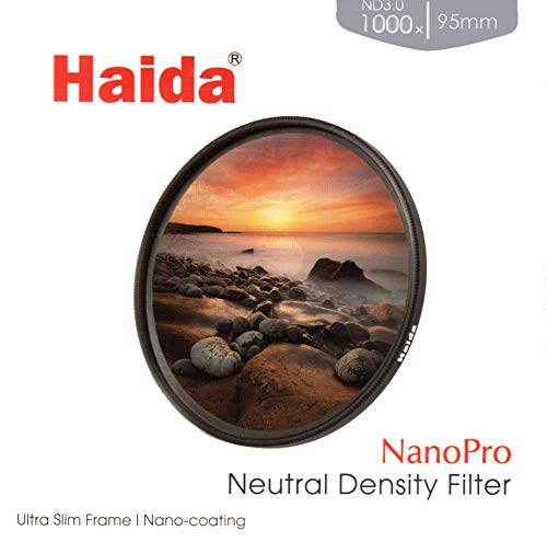 Filtro ND1000 95mm Haida Nanopro MC ND 3.0 de 10 pasos para fotografía de paisaje y larga exposición 2