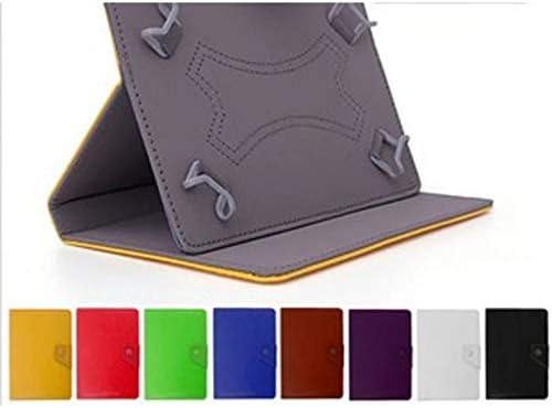 Universal 8 inch flat case crystal pattern universal protective case tablet universal leather case - Black