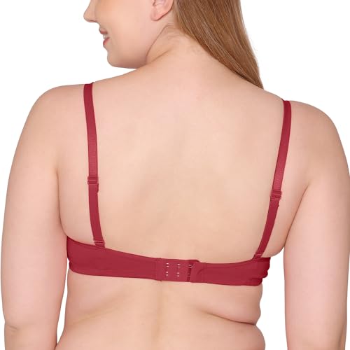 Image of Tweens - Medium Padded Cotton Rich Bra - Full Coverage, Seamless, Multiway Straps, Wirefree Everyday T-Shirt Bra (Pack of 2)