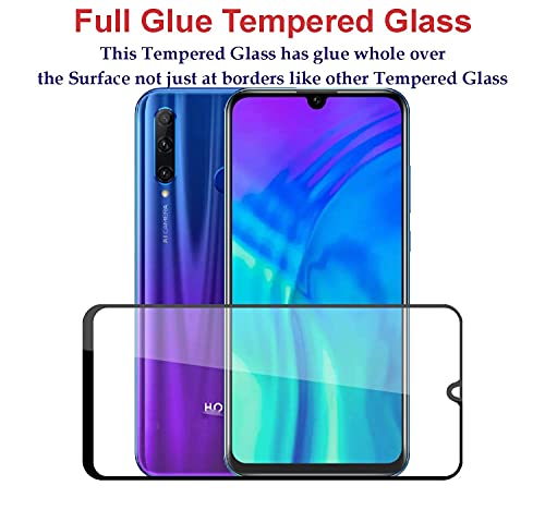 Image of Screen Protector for Huawei Honor 20i | 10i (Black) Tempered Glass Edge-to-Edge 6D Screen Guard With Installation Kit