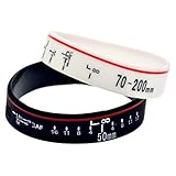 Material: Silikon Xi-Link Armband „Focus Das Objektiv“ Weiche Silikon-Armbänder SLR Dekorative Schutzschürze (Color : White)