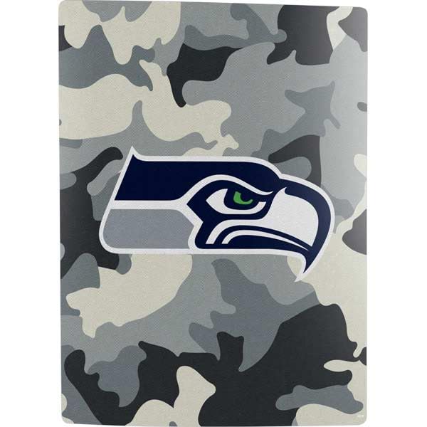 Skinit Decal Gaming Skin Compatible with PS5 Digital Edition Bundle - Officially Licensed NFL Seattle Seahawks Camo Design