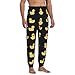 Produktbild Herren-Jogginghose mit Tiermotiv, Rosa, Kuss, rote Lippe, Küsse, athletische Jogginghose, lässige Jogginghose für Herren, lange Hose, Gelbe Enten, 31-35