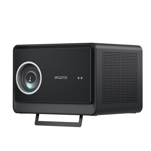 Image of Wzatco Legend GT, Google TV Official, Native 1080P Projector 4k Ultra HD, 2500 ANSI Ultra Bright, Fully Automatic, Sealed Engine, 20 Watt, Smart Home Cinema, Black