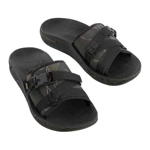 VIKTOS Men's Ruck Recovery SF Lightweight Custom Fit Thermoformable EVA Footbed Athletic Outdoor Open Toe Slide Sandals