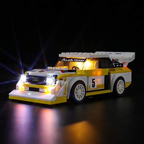 Image of LIGHTAILING Light Set for (Speed Champions 1985 Audi Sport Quattro S1) Building Blocks Model - Led Light kit Compatible with Lego 76897(NOT Included The Model)
