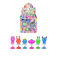 Henbrandt Monster Jump Ups Pop Up Monsters Kids Party Bag Loot Fillers Classroom Rewards Lucky Dip Prizes Party Favours for Boys and Girls