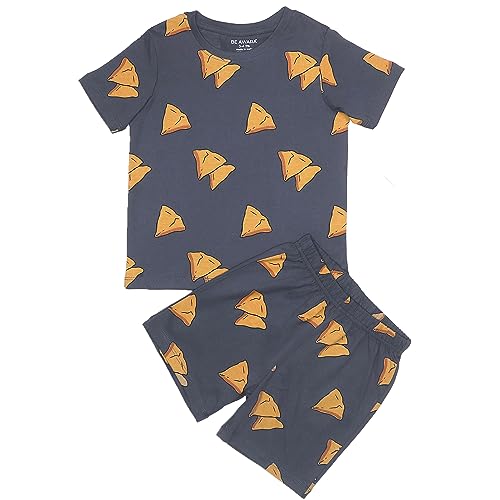 Image of Be Awara Kids Printed Half Sleeves T-shirt & Shorts Clothing Sets, 100% Cotton Soft Unisex Cord Set, Comfortable Wear for Kids With Cool Prints, Everyday Casual Wear for Boys & Girls